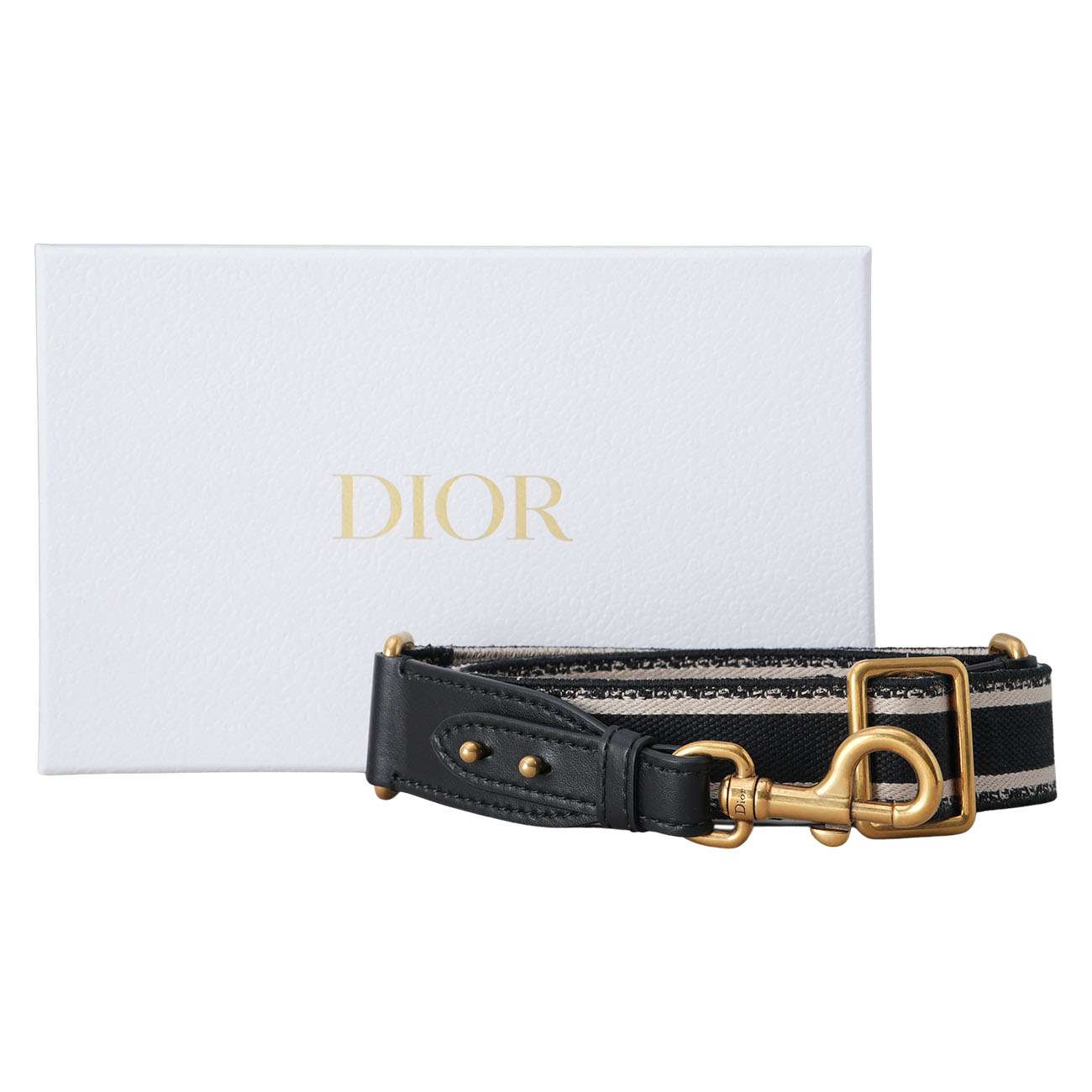 CHRISTIAN DIOR(USED)디올 자수 링 숄더 스트랩